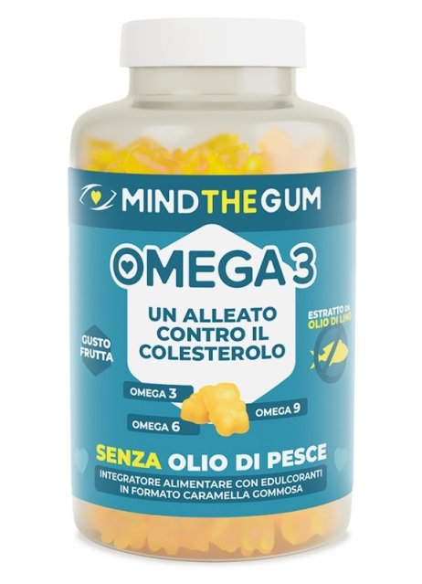 MIND THE GUM OMEGA 3 60PAST GO