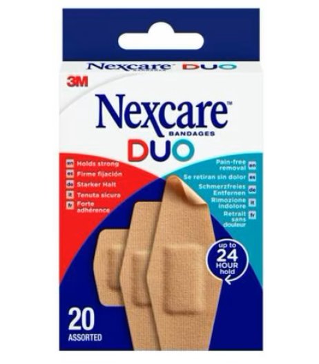 NEXCARE DUO CER ASSORT 20PZ