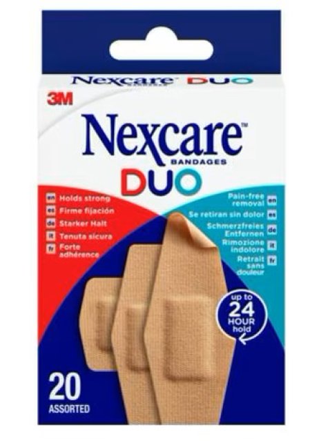 NEXCARE DUO CER ASSORT 20PZ