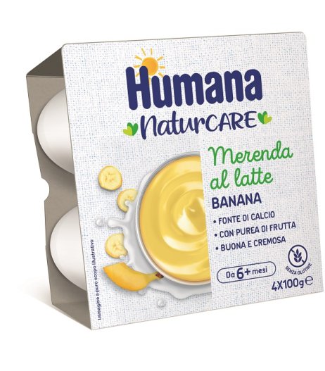 HUMANA MERENDA BANANA 4PZ