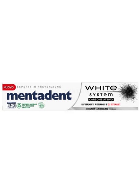 Mentadent White System Cha75ml