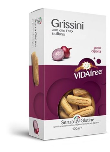 VIDAFREE Grissini Cipolla 100g