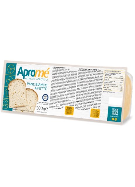 APROME'Pane Bianco Fette 300g