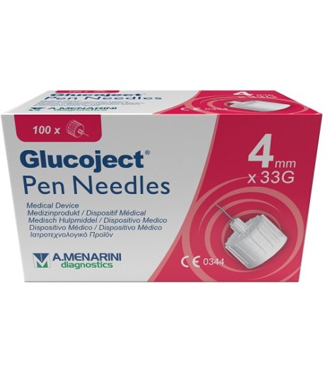 GLUCOJECT AGO PENNA 4MM G33