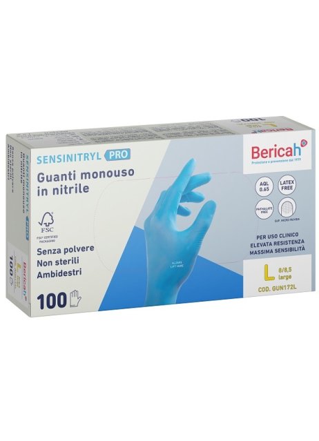 GUANTI NITR L 100PZ SENSINIT PRO