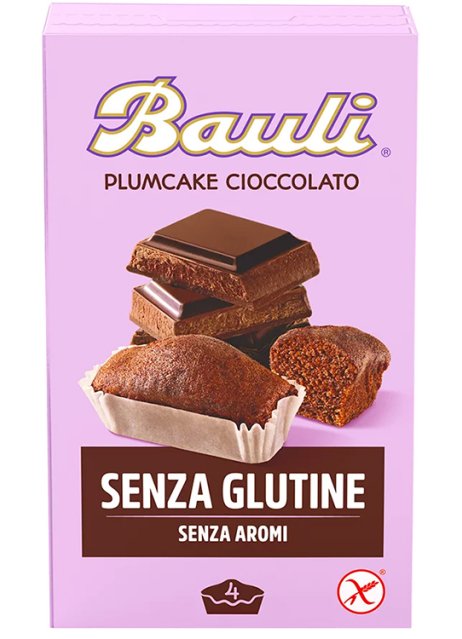 BAULI Plumcake S/G Ciocc.4x33g