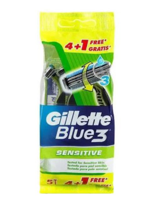 GILLETTE BLUE3 SENS 4PZ+1GR