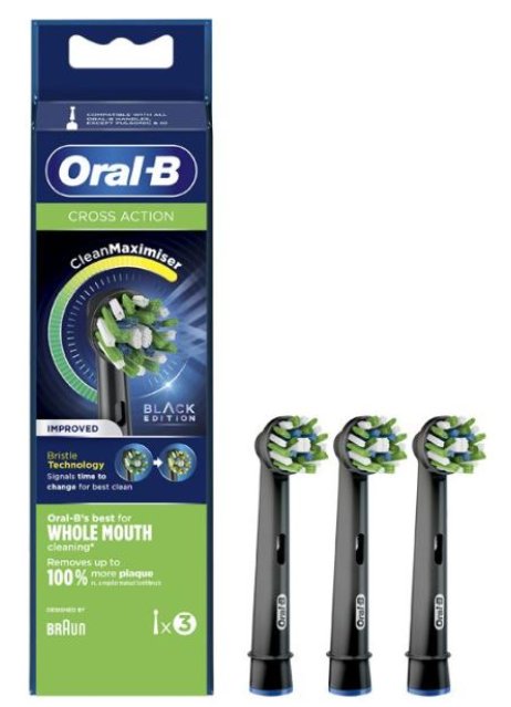 ORAL-B Ric.EB50-3*Cross.Black