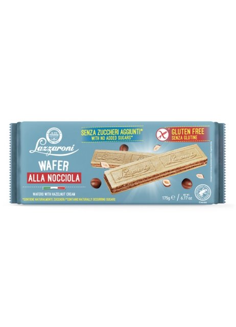 LAZZARONI WAFERS NOCCIOLA 175G