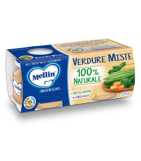 MELLIN OMOG VERDURE 4X80G