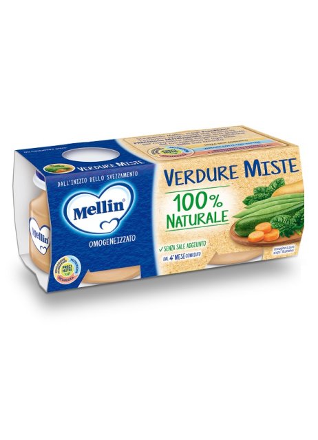 MELLIN OMOG VERDURE 4X80G