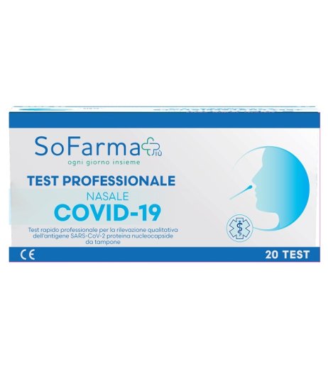 TEST COVID NASALE PROFES 20P SF+