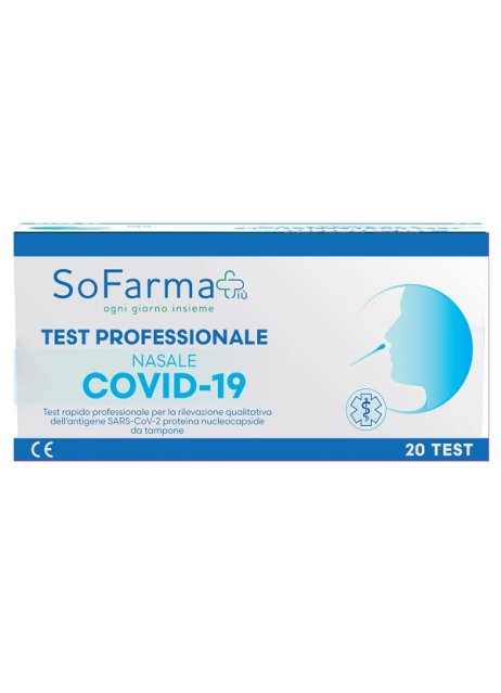 TEST COVID NASALE PROFES 20P SF+