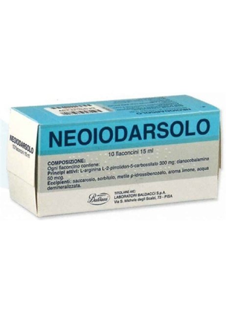 NEOIODARSOLO*OS 10 FL 15 ML