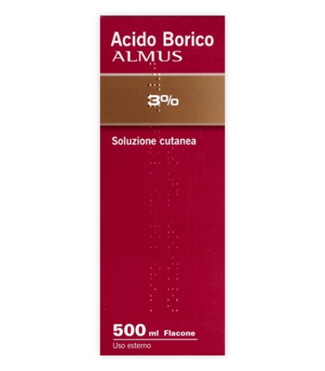 ACIDO BORICO ALM 3% 500ML