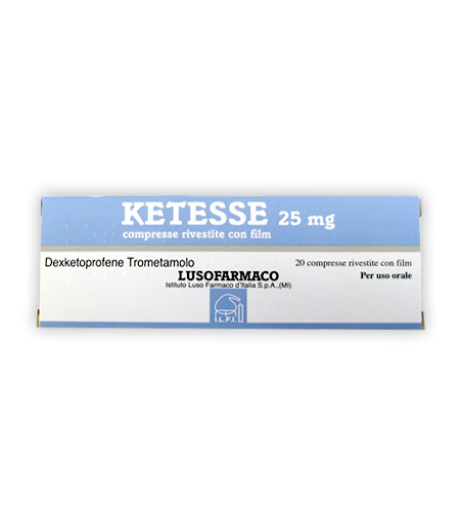 KETESSE 20 Cpr 25mg