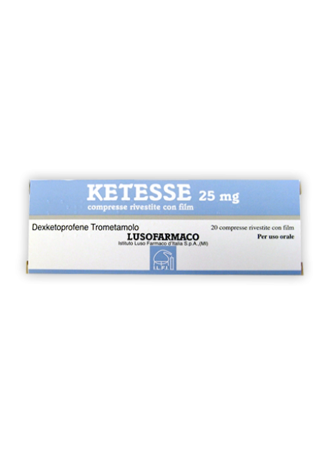 KETESSE 20 Cpr 25mg