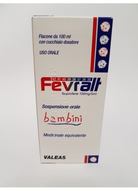 FEVRALT*BB OS SOSP 100MG/5ML