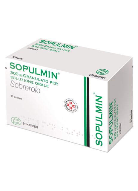 SOPULMIN*OS 20 BUSTE 300 MG