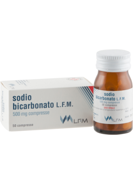 SODIO BICARB*50CPR 500MG