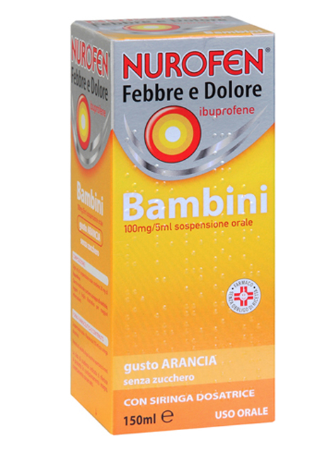 NUROFEN FEBBRE D BB100MG/5ML A