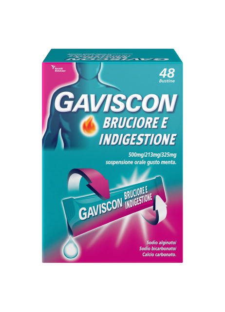 GAVISCON BRUCIORE E INDIG*48BS