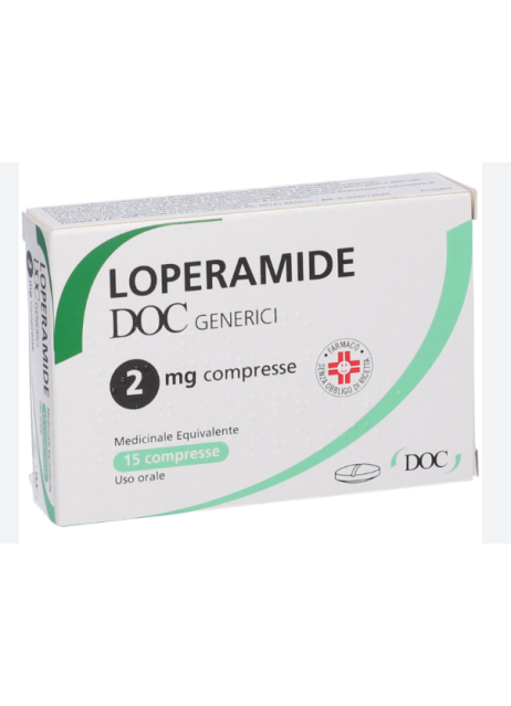 LOPERAMIDE 2mg 15 Cpr DOC