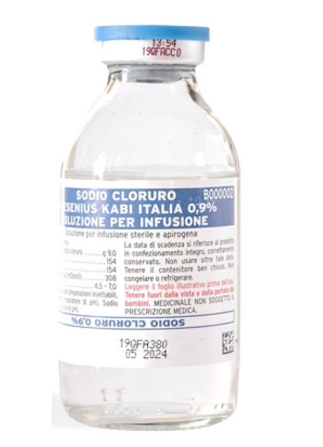 SODIO CLORURO FKI 0,9% 100ML