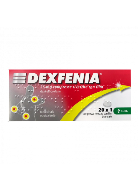 DEXFENIA*20CPR RIV 25MG