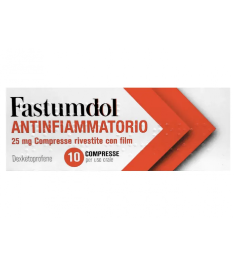 FASTUMDOL ANTINF*10CPR 25MG