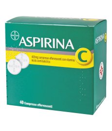 Aspirina C*40cpr Eff 400+240mg