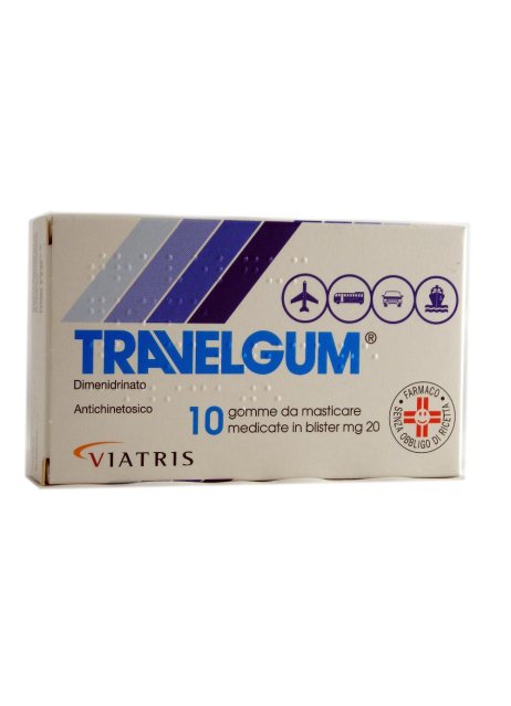 Travelgum*10gomme Mast 20mg