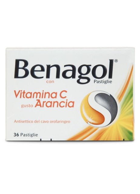Benagol Vit C*36past Arancia