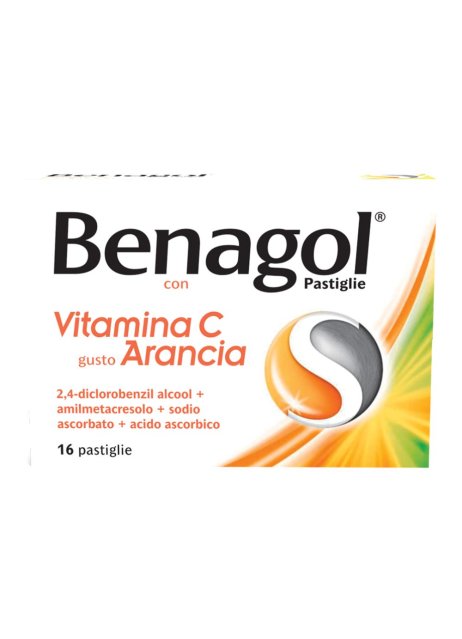 Benagol Vit C*16past Arancia
