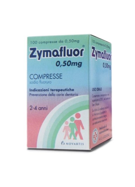 ZYMAFLUOR*100CPR 0,50MG