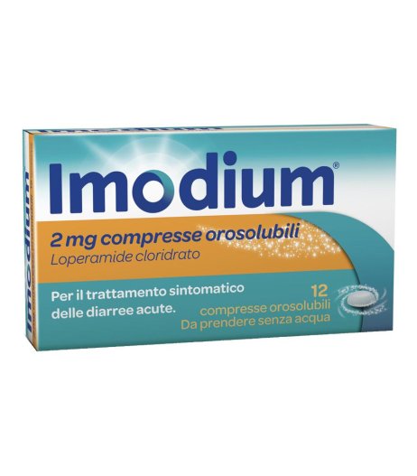 Imodium*12cpr Orosol 2mg