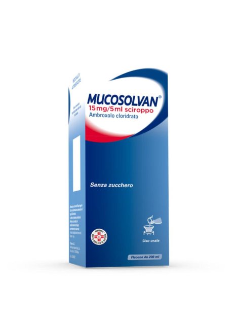 MUCOSOLVAN*SCIR 200ML 15MG/5ML