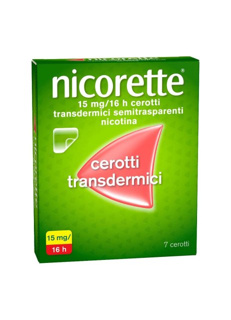 NICORETTE*7CER TRANSD 15MG/16H