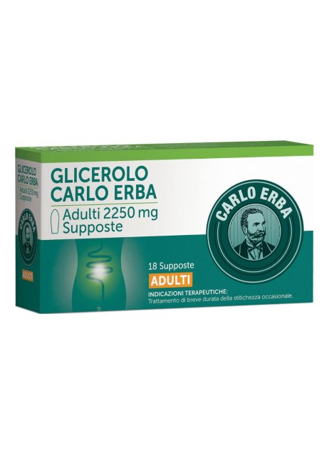 Glicerolo*ad 18supp 2250mg