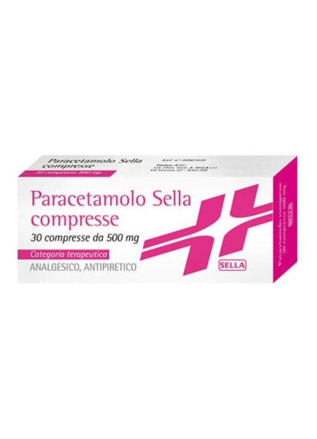 PARACETAMOLO SELLA*30CPR 500MG