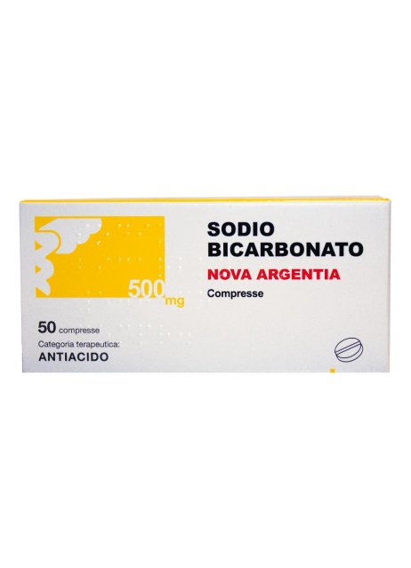 SODIO BICARB*50CPR 500MG