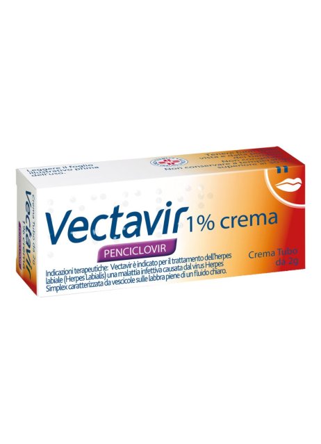 VECTAVIR*CREMA 2G 1%