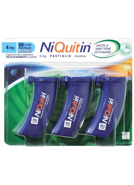 NIQUITIN MINI*60PASTL 4MG PP