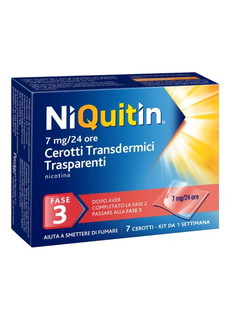 NIQUITIN 7 Cer.Transd. 7mg/24H