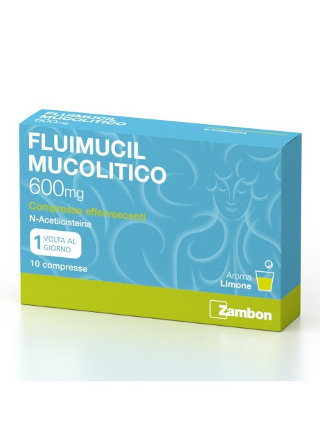 Fluimucil Mucol*10cpr Eff600mg