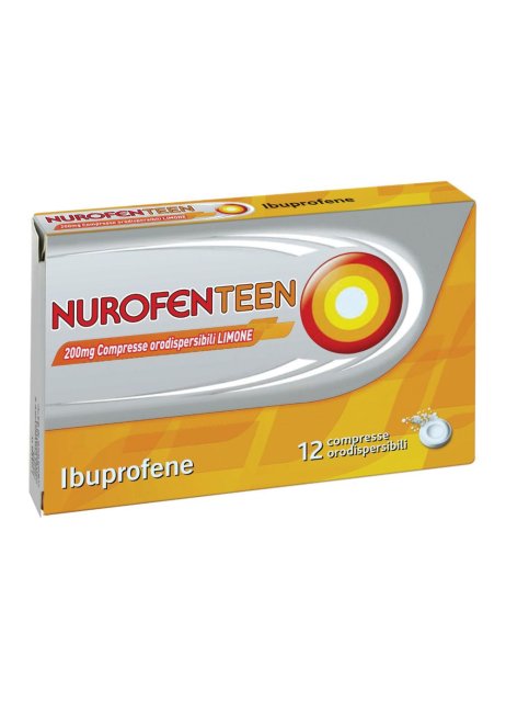 Nurofenteen*12cpr Orod 200mg M