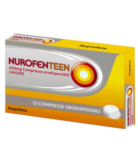 Nurofenteen*12cpr Oro 200mg Li