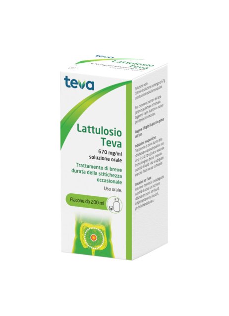 LATTULOSIO TE*OS 200ML670MG/ML