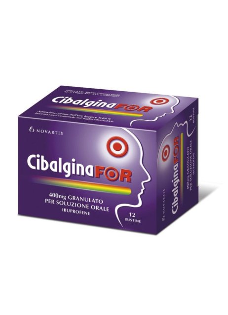 CIBALGINAFOR%OS 12BUST 400MG