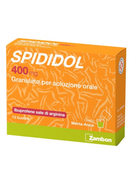 SPIDIDOL*OS GRAT 12BS 400MG CO